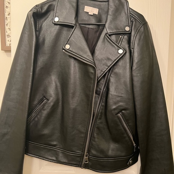 LOFT Leather Jacket - Picture 1 of 2